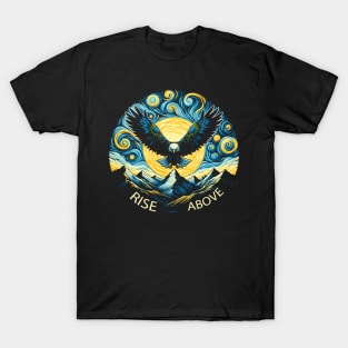 Eagle starry night T-Shirt